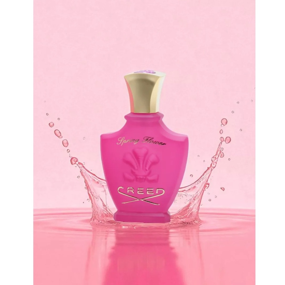 Creed Spring Flower Perfume - Vibrant Pink and Gold